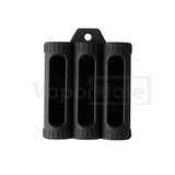 Battery Protective Silicone Case 18650 X 3 / Black Cases