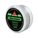 Hellvape Alien Clapton A1+Ss316 0.45Ohm Coils (10Pk) Prebuilt Coil