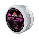 Hellvape Alien Clapton (Ni80)28Gx3+(Ni80)34G 0.3Ohm Coils (10Pk) Prebuilt Coil