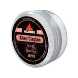 Hellvape Alien Clapton (Ss316)28Gx3+(Ss316)36G 0.24Ohm Coils (10Pk) Prebuilt Coil
