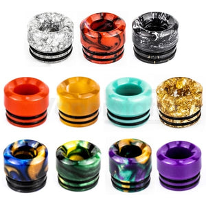 Wirice Launcher Drip Tip Delrin Black | 6Mm Height Tips